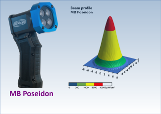 LED UV modré, Poseidon Labino IP68