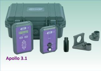 Apollo 3.1 bezdrôtový UV meter a LUX meter a merač luminiscencie pre negatoskopy