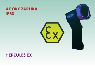 Hercules Ex. UV lampa do explozívneho prostredia.